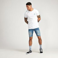 МЪЖКИ КЪСИ ДЪНКИ – Lumor Skinny Distressed Short; размери: W28, снимка 2 - Къси панталони - 27727808