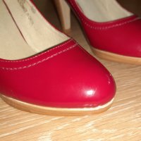 Обувки на ток- Buffalo (червени, 39 размер), снимка 6 - Дамски обувки на ток - 37101432