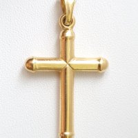 Дамски златен кръст , снимка 2 - Колиета, медальони, синджири - 33072185