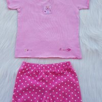 Къси панталони F&F и тениска 9-12 месеца, снимка 1 - Комплекти за бебе - 32991500