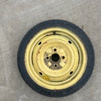 Резервна гума патерица 14 цола 4х100 за Тойота, снимка 1 - Гуми и джанти - 43481162