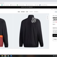 ADIDAS NEW AUTHENTIC JACKET размер L мъжка горница 10-53, снимка 2 - Спортни дрехи, екипи - 40773652