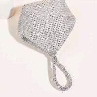 Текстилна вечерна чантичка за ръка, снимка 5 - Чанти - 44905351