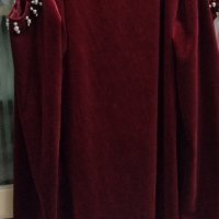 Чисто нова официална рокля в цвят бордо , снимка 1 - Рокли - 43316099