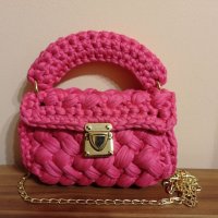 Дамски  плетени чанти, снимка 2 - Чанти - 41615134