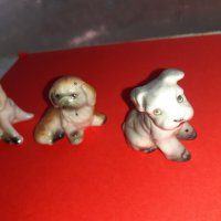 Лот много красиви фигури кученца миниатюри порцелан, снимка 5 - Антикварни и старинни предмети - 37635059