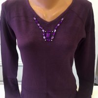Дамска блуза, снимка 1 - Блузи с дълъг ръкав и пуловери - 35305499