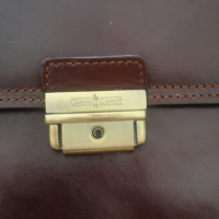 Продавам бизнес чанта от естествена кожа GIANNI CONTI, снимка 3 - Чанти - 44921015