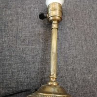 Стара нощна лампа от бронз. , снимка 6 - Антикварни и старинни предмети - 27967536