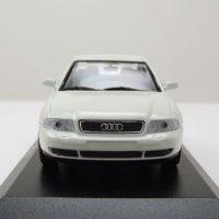 Audi A4 1995 - мащаб 1:43 на Maxichamps моделът е нов в PVC дисплей-кейс, снимка 5 - Колекции - 43377535