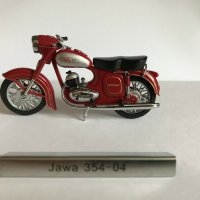 Jawa 250 typ 354-04 1953 мотор - мащаб 1:24 на Atlas моделът е нов в кутия, снимка 4 - Колекции - 41443231