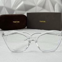 TOM FORD дамски диоптрични рамки очила за компютър котка, снимка 2 - Слънчеви и диоптрични очила - 44846498