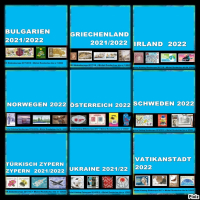 От Михел 10 каталога(компилации)2021/22 за държави от Европа (на DVD), снимка 1 - Филателия - 36540191