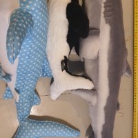 Акули и косатка   плюшени  , снимка 1 - Плюшени играчки - 40609744