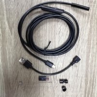 Ендоскоп Водоусойчив USB Камера с LED подсветка Ф7мм, снимка 3 - Други - 28884846