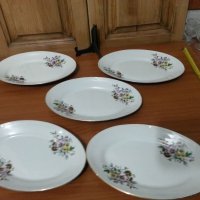 Стар български порцелан чинии, снимка 6 - Антикварни и старинни предмети - 35449049