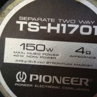 PIONEER TS-H1701,високоговорители за автомобил., снимка 3 - Аксесоари и консумативи - 27515534
