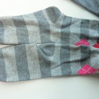нов сив чорапогащник на ромбове, снимка 3 - Чорапи - 37191947