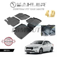 Гумени Стелки SAHLER 4D PEUGEOT 301 2012 - 2021, снимка 1 - Аксесоари и консумативи - 44089173