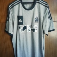 Olympique Marseille Alessandrini Adidas оригинална тениска фланелка Олимпик Марсилия 2014/2015 Away , снимка 2 - Тениски - 43288770