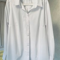 Голяма бяла риза ULLA POPKEN , снимка 12 - Ризи - 38250326