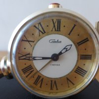 Будилник Слава "Ключът на Москва" часовник, снимка 2 - Антикварни и старинни предмети - 43158305
