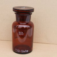 Аптекарско шише, снимка 4 - Антикварни и старинни предмети - 36735024