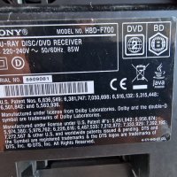 SONY    BDV - F700 BLU-RAY DVD RECEIVER, снимка 10 - Плейъри, домашно кино, прожектори - 43046708