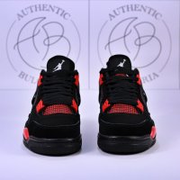 Nike Air Jordan Retro 4 Red Thunder, KAWS, Lightning, снимка 3 - Спортни обувки - 39215141