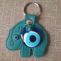 ключодържател слонче със синьо око, снимка 3 - Други - 44127039