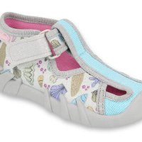 Befado Speedy Бебешки пантофки за момиче, Пъстри, снимка 1 - Бебешки обувки - 43671229