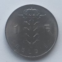 1 франк Белгия, различни години, снимка 5 - Нумизматика и бонистика - 39039088