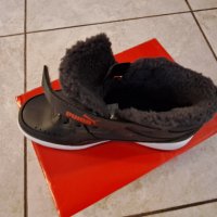 НОВО Puma Rebound Joy Fur PS номер 35 Стелка 21,5 см детски маратонки зимни, снимка 7 - Детски маратонки - 43561692