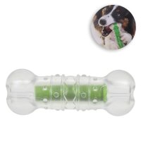  Играчка за куче Bone Green със звук на бутилка 16 см, снимка 1 - Други стоки за животни - 43955167