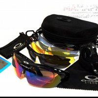 Тактически Слънчеви очила Oakley с 5 сменяеми стъкла стрелба/туризъм , снимка 11 - Слънчеви и диоптрични очила - 27203071