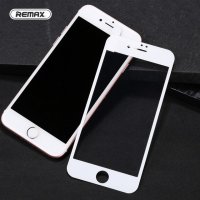 3D Remax Gener Пълно покритие от закалено стъкло iPhone 7 8 7 8 Plus SE, снимка 2 - Фолия, протектори - 22670843