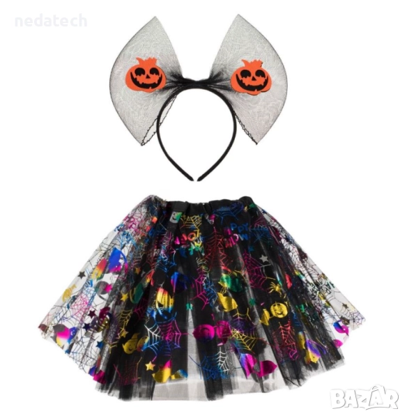 Пола с диадема Halloween, снимка 1