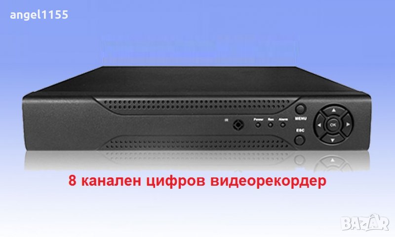 8 канален цифров видеорекордер - 8ch HDMI H.265 DVR, снимка 1