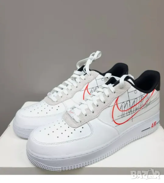оригинални маратонки NIKE AIR FORCE 1 '07 LV8 "SCRIPT SWOOSH" номер 43, снимка 1