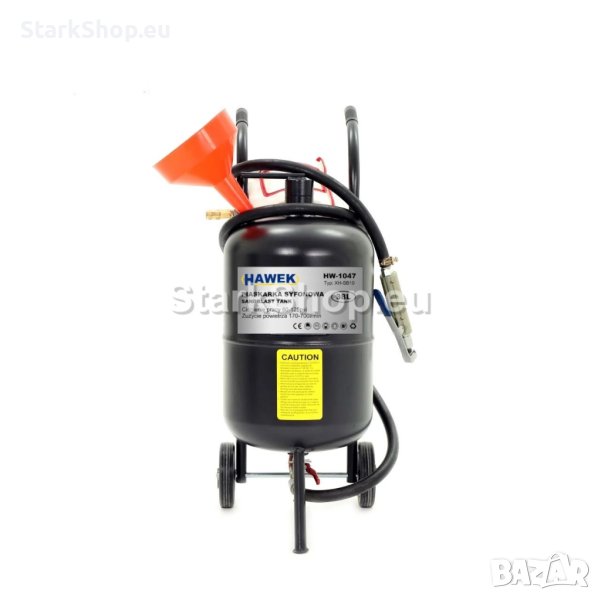  Пневматична пясъкоструйка тип балон 38л HAWEK , HW-1047, снимка 1