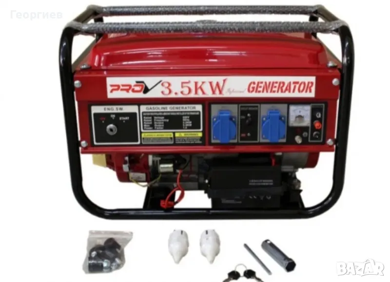 Генератор за ток 3.5 КВ бензин / газ, снимка 1
