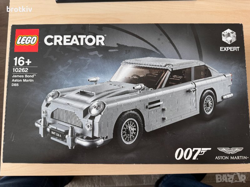 Lego Creator Expert James Bond Aston Martin DB5 10262, снимка 1