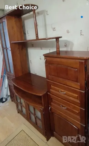 Масив секция + скрин + маса + 6 стола, снимка 1