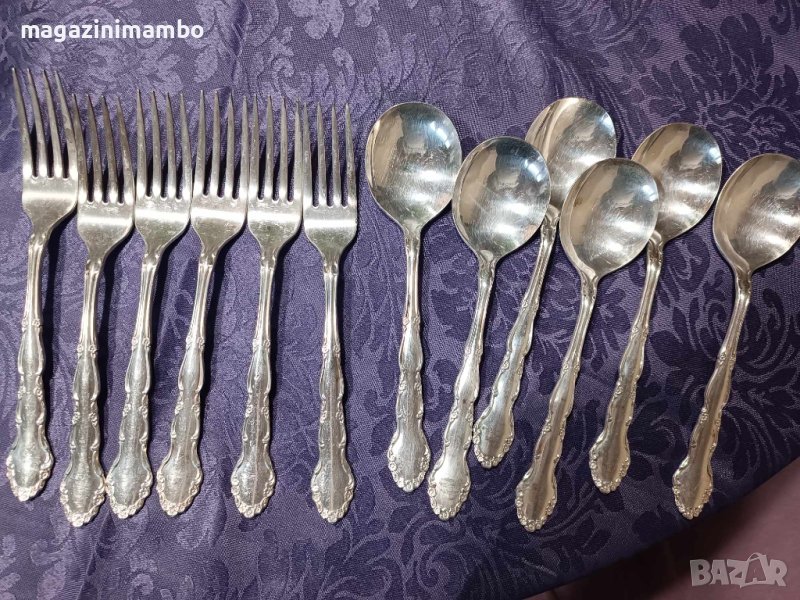 Oneida Silversmiths-комплект вилици и лъжици, снимка 1