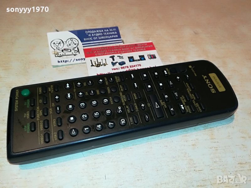 поръчано-sony rm-u575 remote control 3006212114, снимка 1