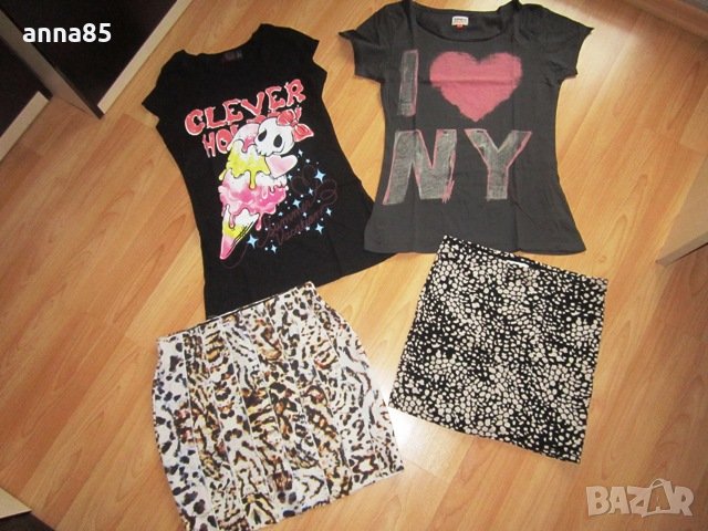 Лот, размер XS*S, две тениски и две поли, снимка 1
