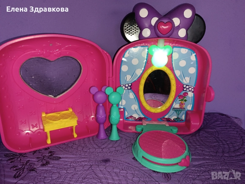 Музикален куфар гримьорна Мини маус Дисни, снимка 1