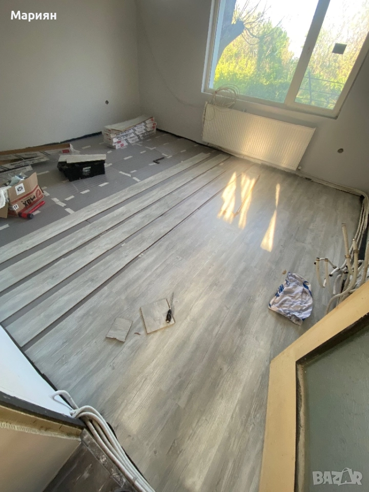 Предлагам монтаж на ламинат + первази, снимка 1