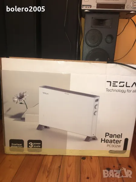 Конвектор TESLA 2kW Нов, снимка 1