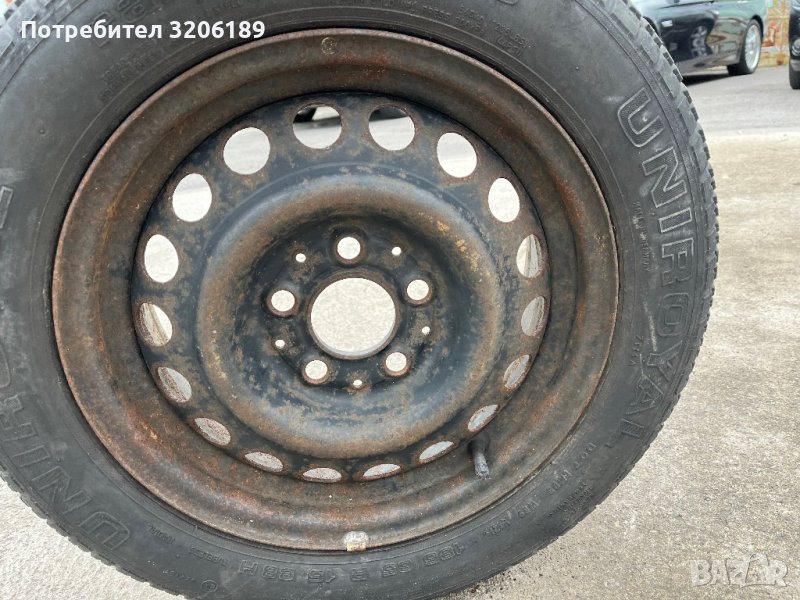 Железна джанта 15 цола 5х112 за Мерцедес, снимка 1